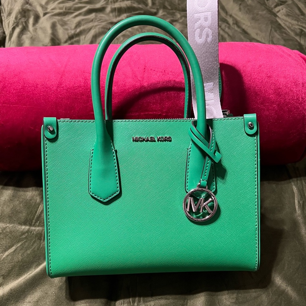 Michael Kors Green Tote Bag